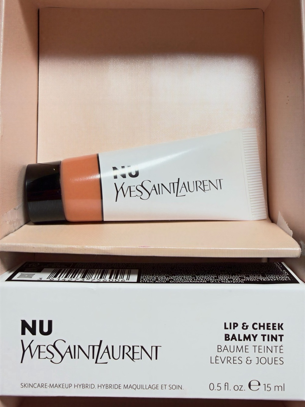 Yves Saint Laurent NU Lip & Cheek Balmy Tint - Peachy Nude